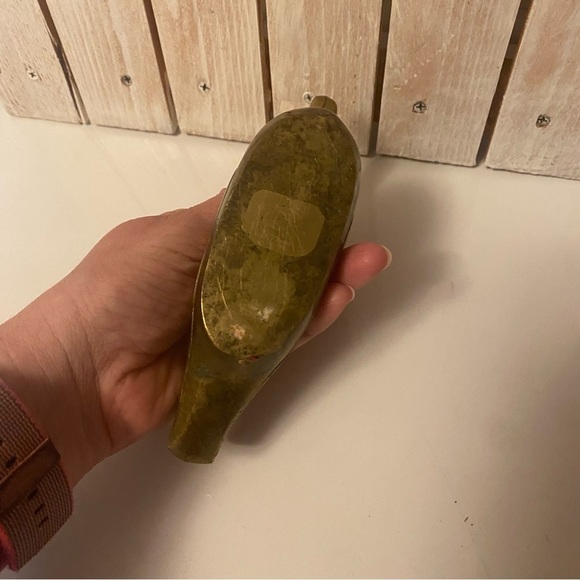 Brass duck figurine paperweight - Picture 3 of 3
